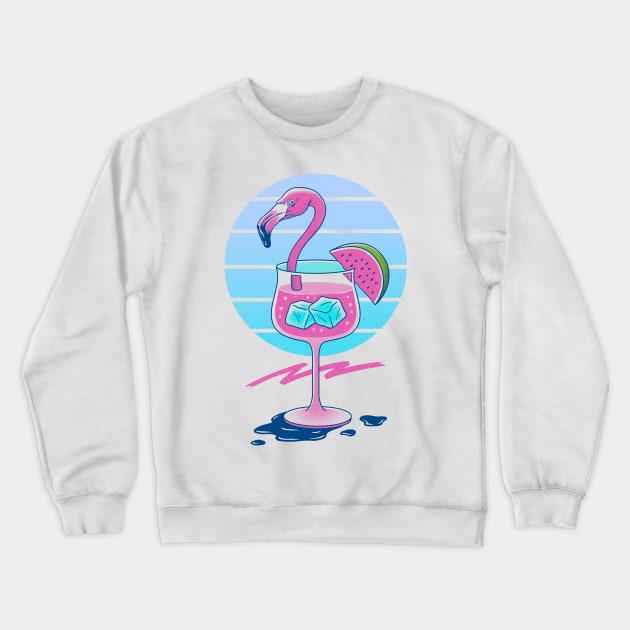 Tropical Chill Wave Crewneck Sweatshirt by Vincent Trinidad Art